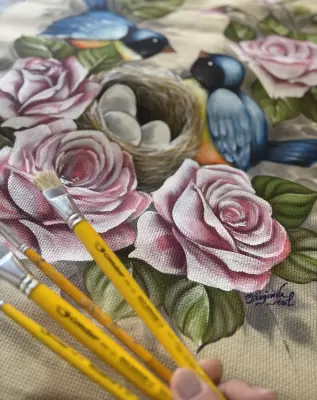 Arte de Virgínia Borges Leal da Rosa