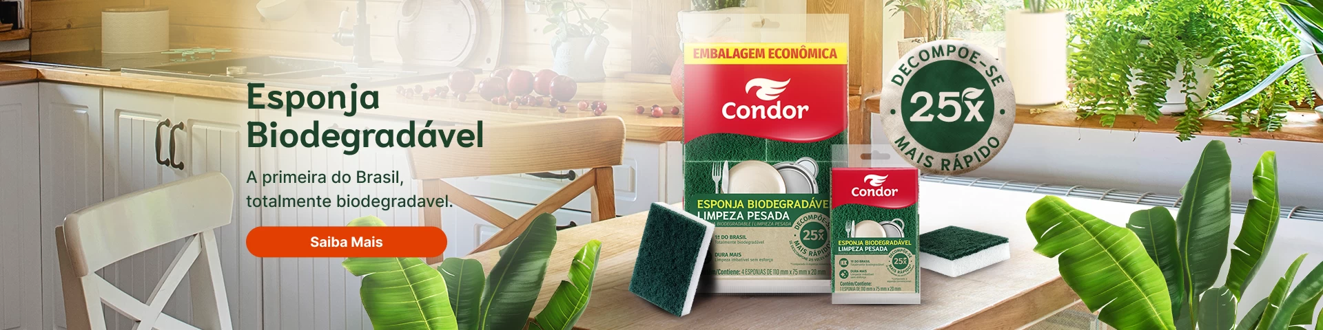 Esponja Biodegradável