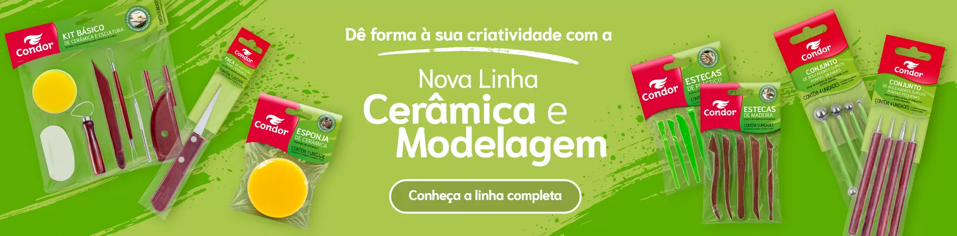 Nova linha - Cerâmica e modelagem