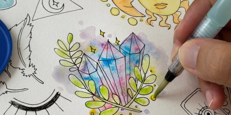 Dica de pintura terapêutica - por Marco Freitas