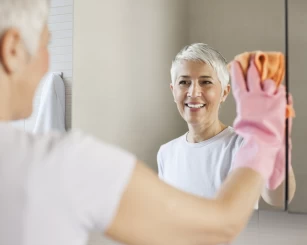 Como limpar espelho: dicas simples pra deixar tudo brilhando, sem marcas!