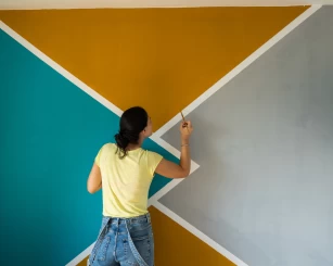 Pintura Artística em Parede: transforme ambientes com cor, criatividade e os pincéis certos 