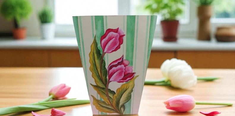 Pintura aquarelada em MDF