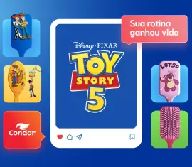 Toy Story 5 chega aos cinemas e inspira nova coleção da Condor