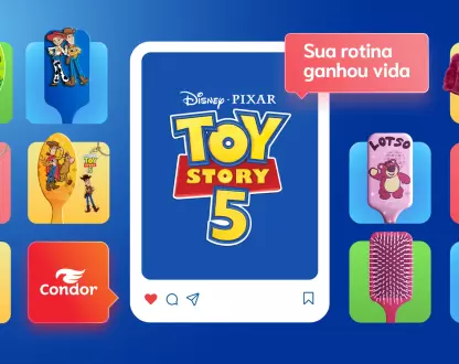 Toy Story 5 chega aos cinemas e inspira nova coleção da Condor