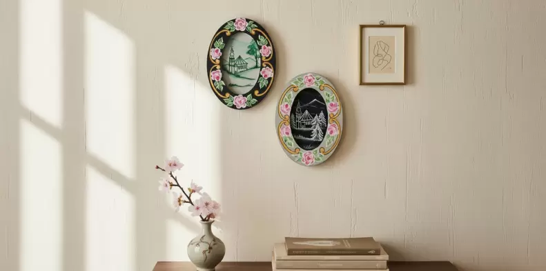 Pintura no quadrinho em MDF