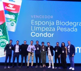 Condor conquista Prêmio (IN)Nova 2026 por impacto socioambiental com esponja biodegradável 