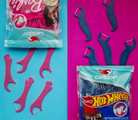 Condor lança Floss Picks da Barbie™ e Hot Wheels™