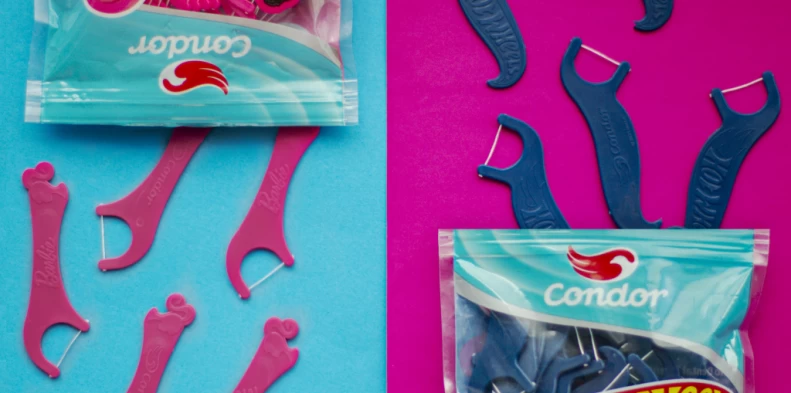Condor lança Floss Picks da Barbie™ e Hot Wheels™