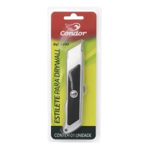 Estilete para Drywall - Com 3 Estágios para lâmina