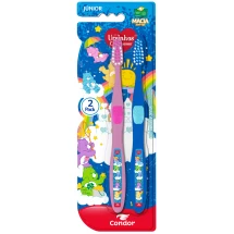 Escova Dental Condor Júnior Ursinhos Carinhosos Macia 2 Pack