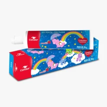 Gel Dental Condor Ursinhos Carinhosos Kids+ com Flúor Morango 50g