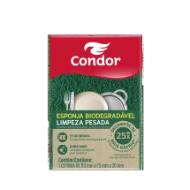 Esponja Biodegradável Limpeza Pesada Unitária 