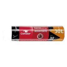 Saco de Lixo Econômico 30L Rolo