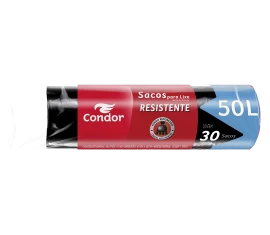 Saco de Lixo Econômico 50L Rolo
