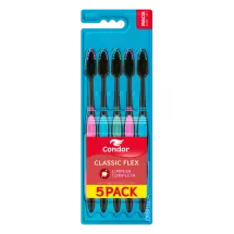Escova Dental Condor Classic Flex 5Pack Macia