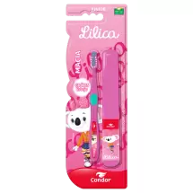 Escova Dental Condor Júnior Lilica Ripilica Macia Grátis Estojo