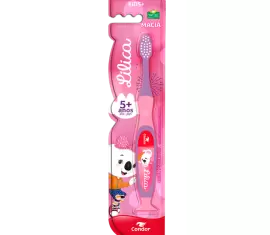 Escova Dental Condor Kids+ Lilica Ripilica Macia