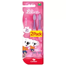 Escova Dental Condor Kids + Lilica Ripilica Macia Promocional Leve 2 Pague 1