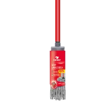 Refil Mop lava e seca com cabeleira de algodão