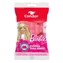 Esponja Barbie para banho Condor