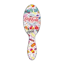 Escova para Cabelo Oval Coca-Cola