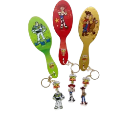 Escova Oval com Chaveiro Toy Story