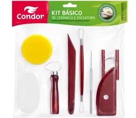 Kit Básico para Cerâmica e Escultura