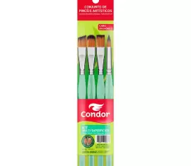 Kit Pincéis Ergonômicos - Formatos diversos