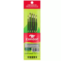 Kit Pincel Redondo