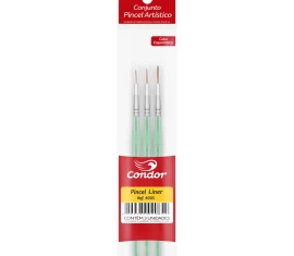 Kit Pincéis Ergonômicos - Liner