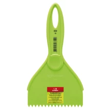 Espátula Plástica Dentada